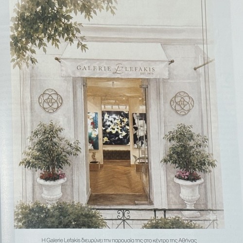 GLOW Magazine – June Feature: Galerie Lefakis Unveils Its New Art Gallery Space in Kolonaki, Athens.
