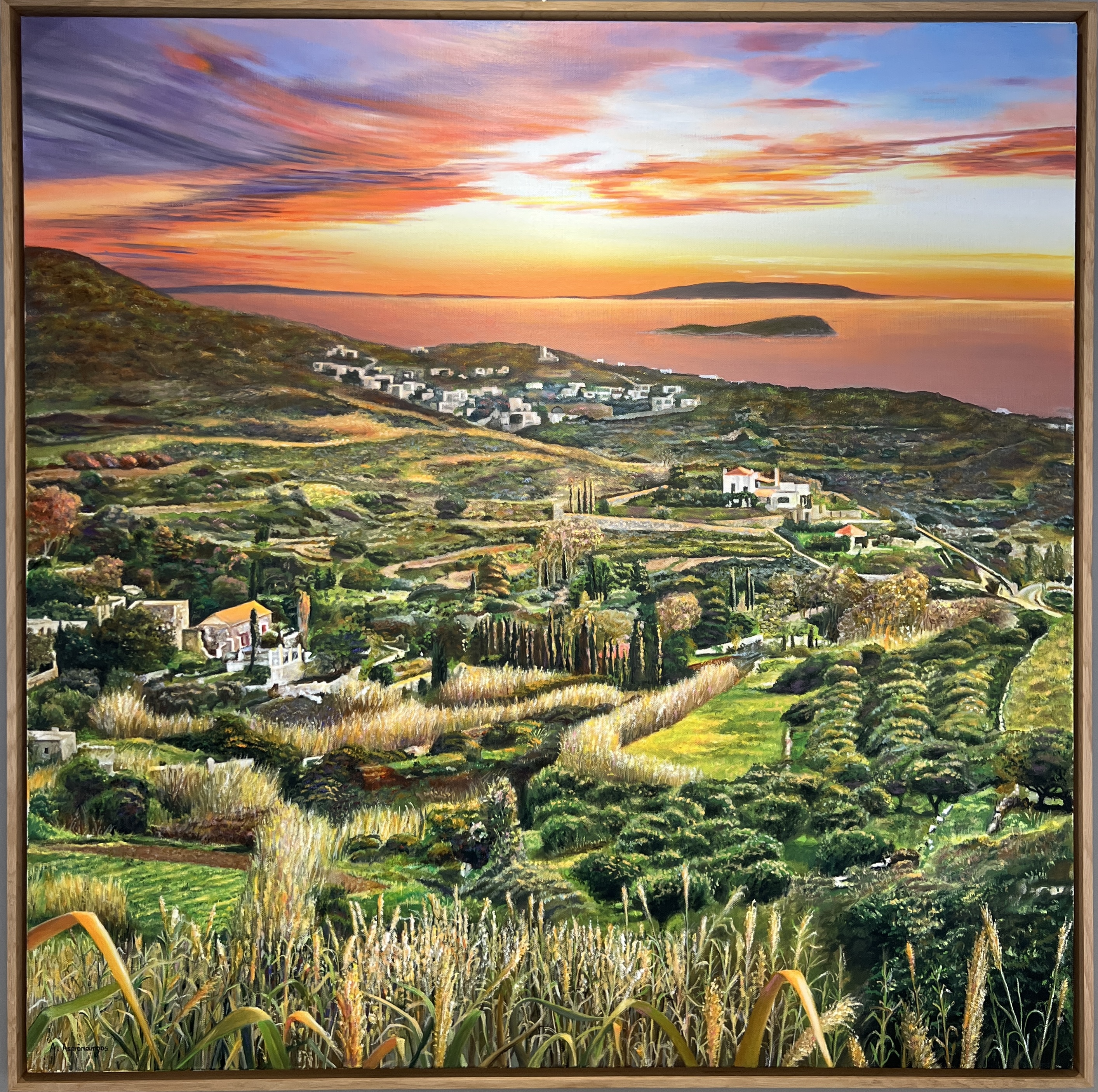 ΑΝΤΩΝΙΟΣ ΑΣΠΡΟΜΟΥΡΓΟΣ -  ΤΟΠΙΟ ΣΤΗ ΣΥΡΟ