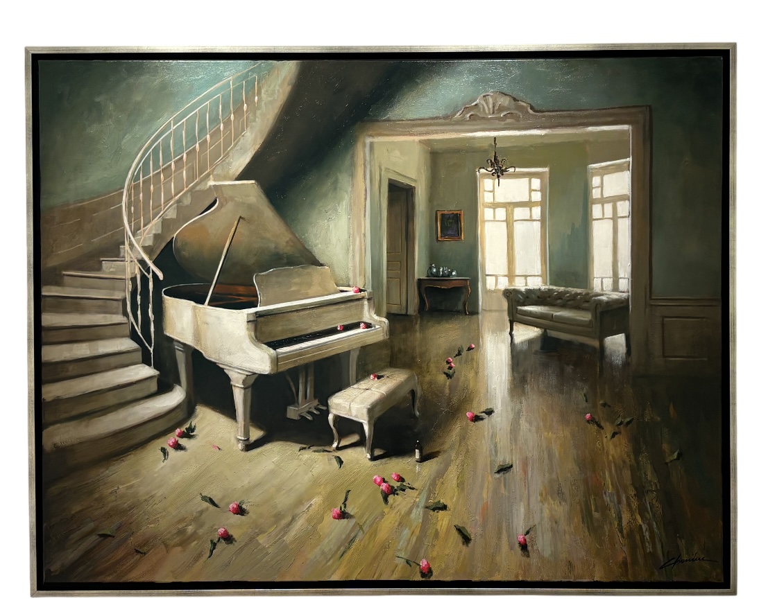 ΤΑΣΟΣ ΧΩΝΙΑΣ (1974) - ΕΣΩΤΕΡΙΚΟ ΔΩΜΑΤΙΟΥ ΜΕ ΠΙΑΝΟ