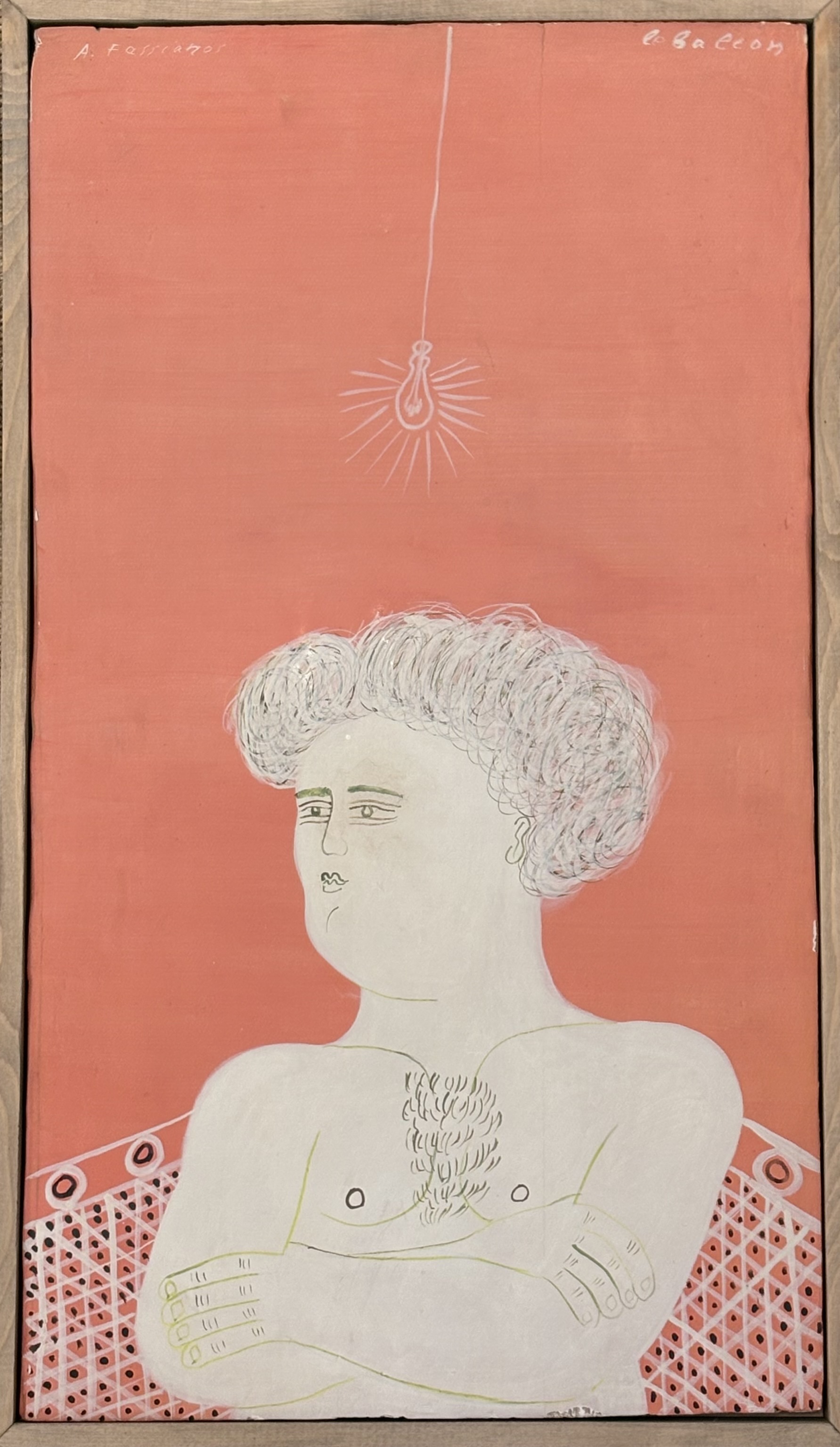 ALEKOS FASSIANOS  (1935-2022)  - LE BALCON