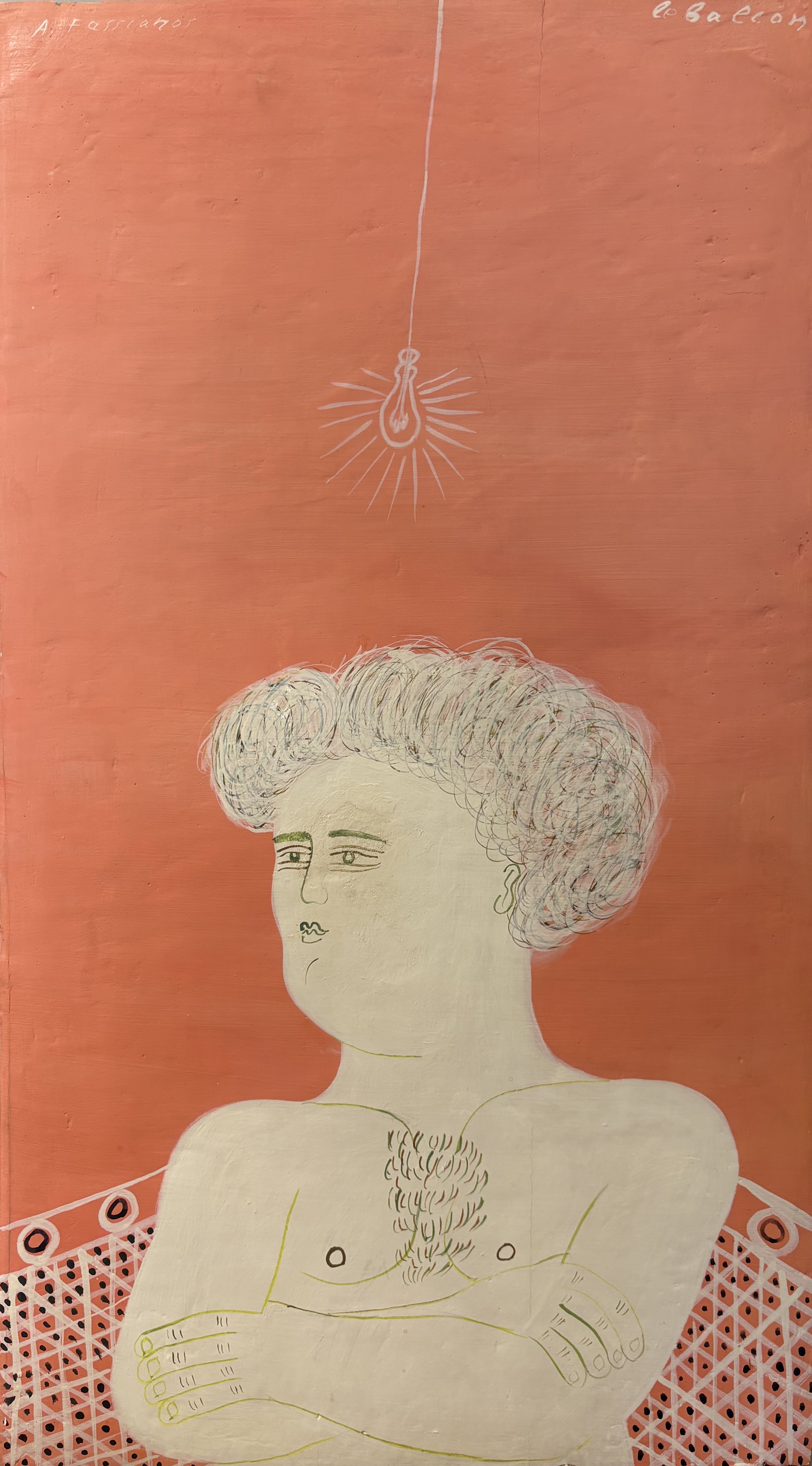 ALEKOS FASSIANOS  (1935-2022)  - LE BALCON