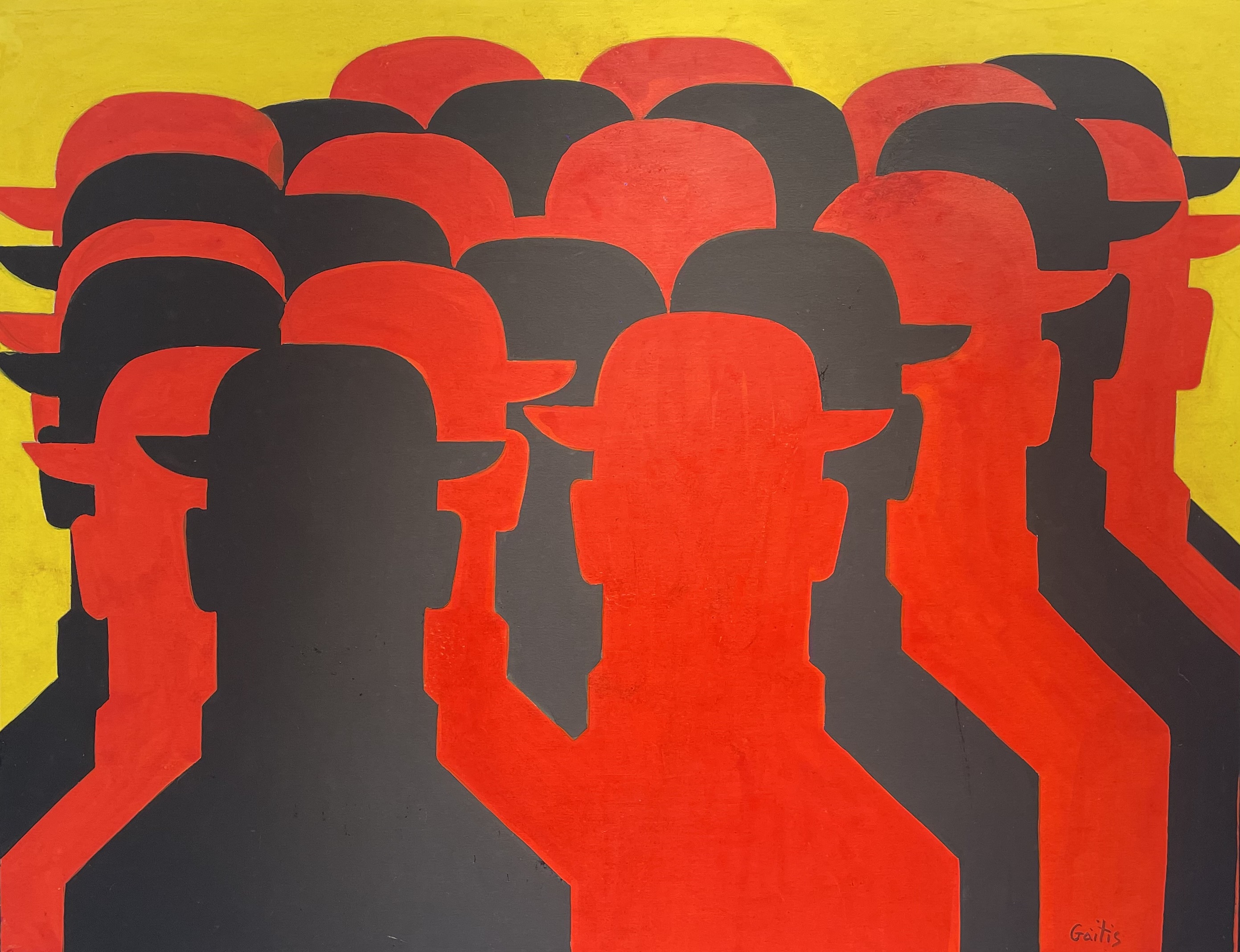 ΓΙΑΝΝΗΣ ΓΑΙΤΗΣ (1923 - 1984) - ΑΝΘΡΩΠΑΚΙΑ