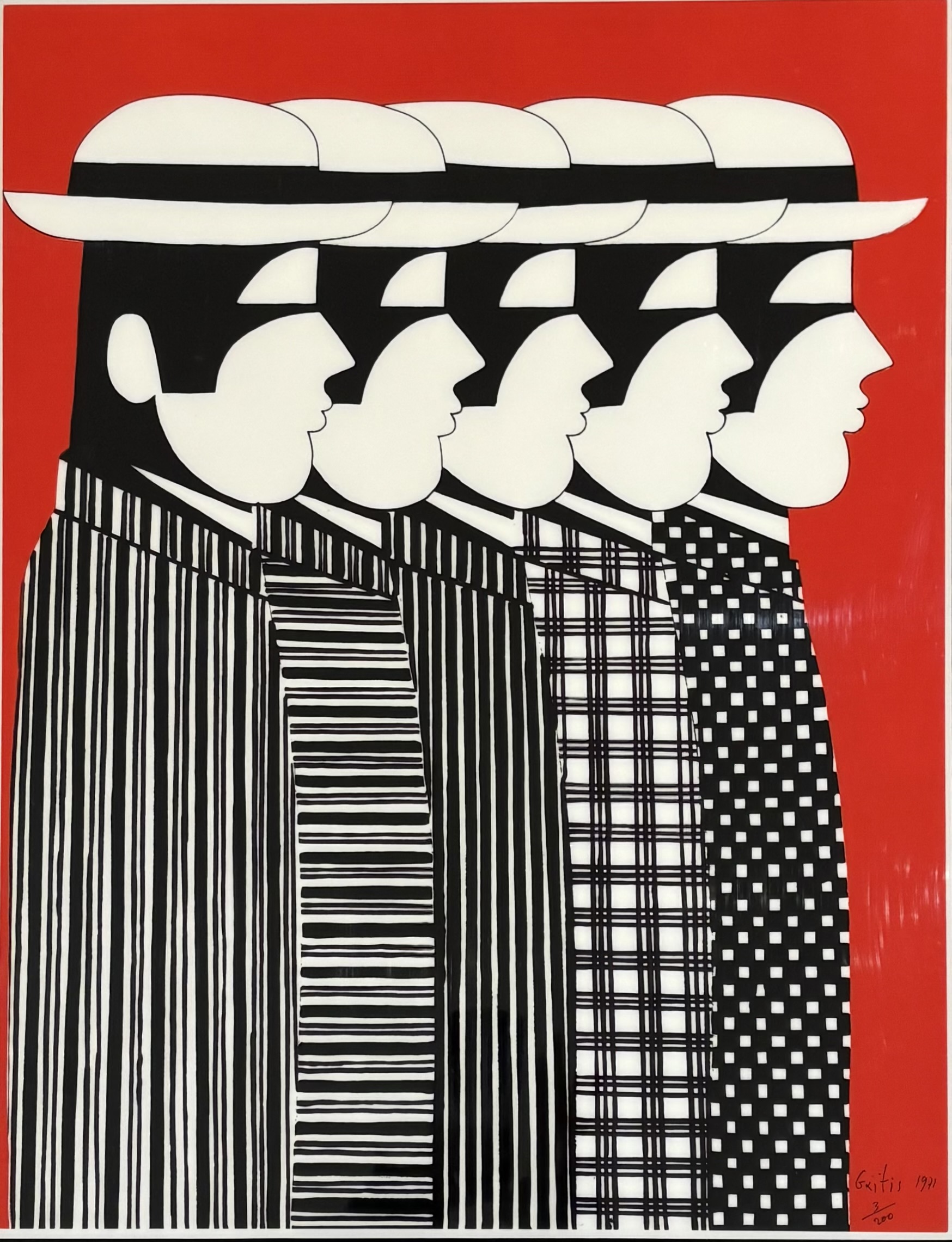 ΓΙΑΝΝΗΣ ΓΑΙΤΗΣ (1923 - 1984) - ΑΝΘΡΩΠΑΚΙΑ