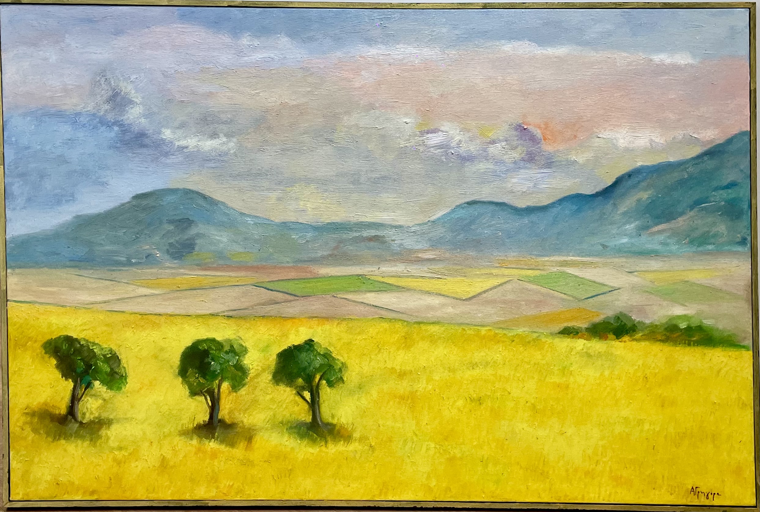 ANNA GRIGORA - (1959 - ) - ANDROS LANDSCAPE