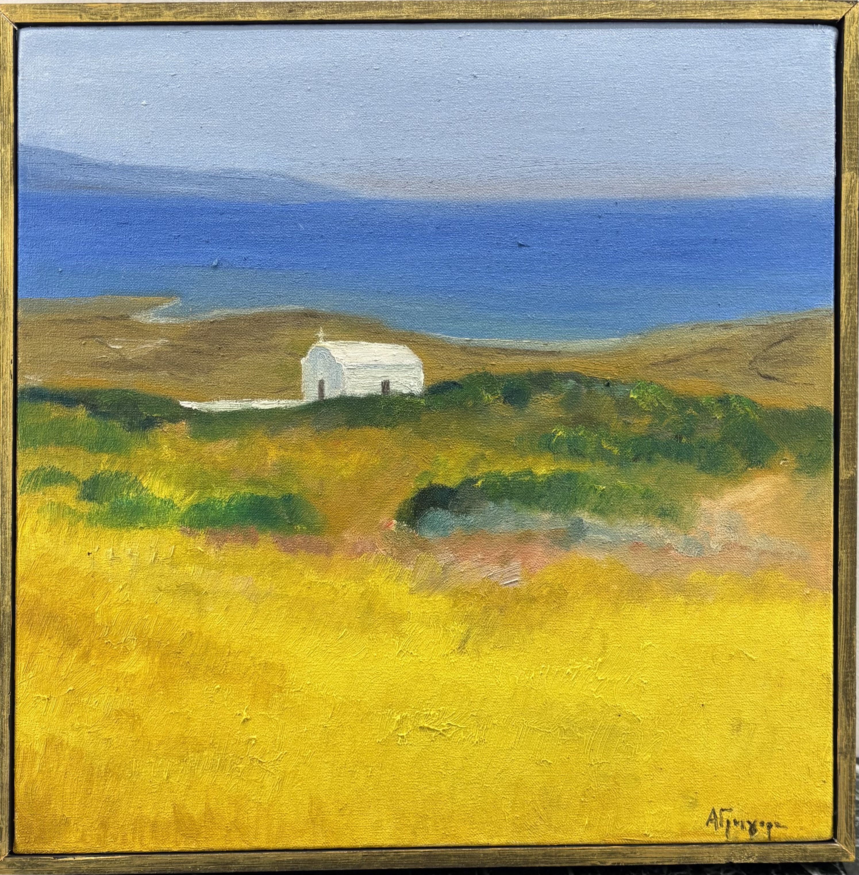 ANNA GRIGORA (1959 - ) -  ANDROS LANDSCAPE