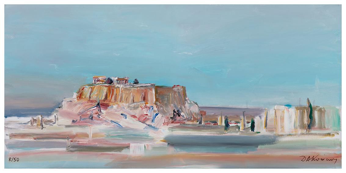  ΔΗΜΗΤΡΗΣ ΚΟΥΚΟΣ  (1948 - ) - ΑΚΡΟΠΟΛΗ - (PLEXIGLASS ΠΛΑΚΕΤΑ)