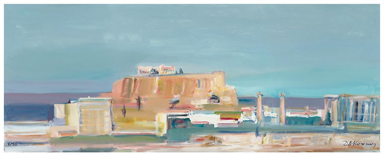  ΔΗΜΗΤΡΗΣ ΚΟΥΚΟΣ  (1948 - ) - ΑΚΡΟΠΟΛΗ - (PLEXIGLASS ΠΛΑΚΕΤΑ)