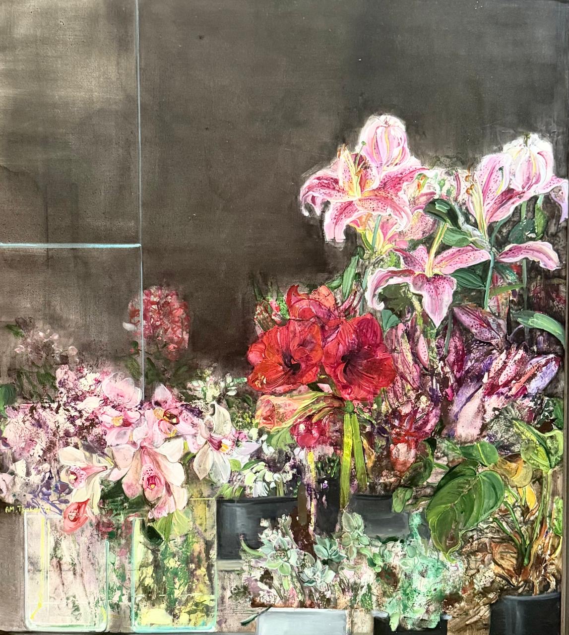 ANNA-MARIA TSAKALI - COMPOSITION WITH FLOWERS