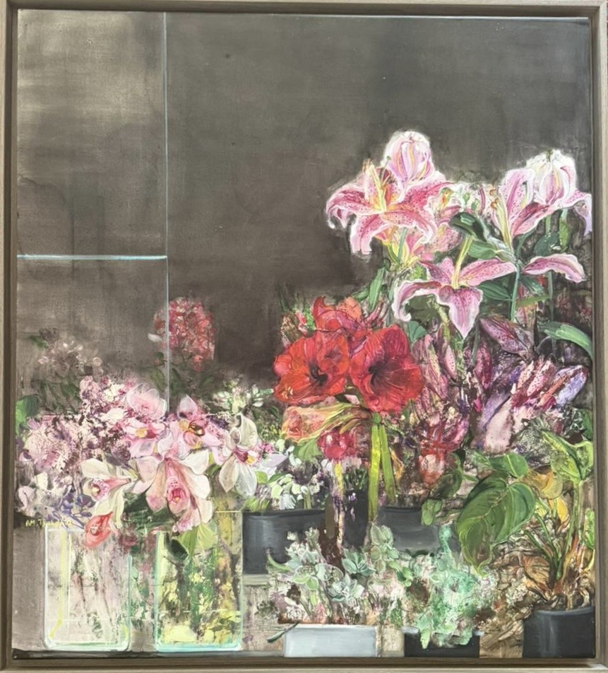 ANNA-MARIA TSAKALI - COMPOSITION WITH FLOWERS