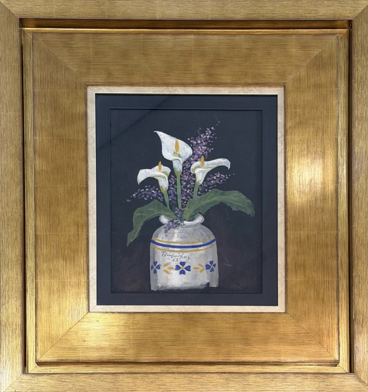 ΓΙΑΝΝΗΣ ΤΣΑΡΟΥΧΗΣ - (1910 - 1989) - ΒΑΖΟ ΜΕ ΚΥΚΛΑΜΙΝΑ