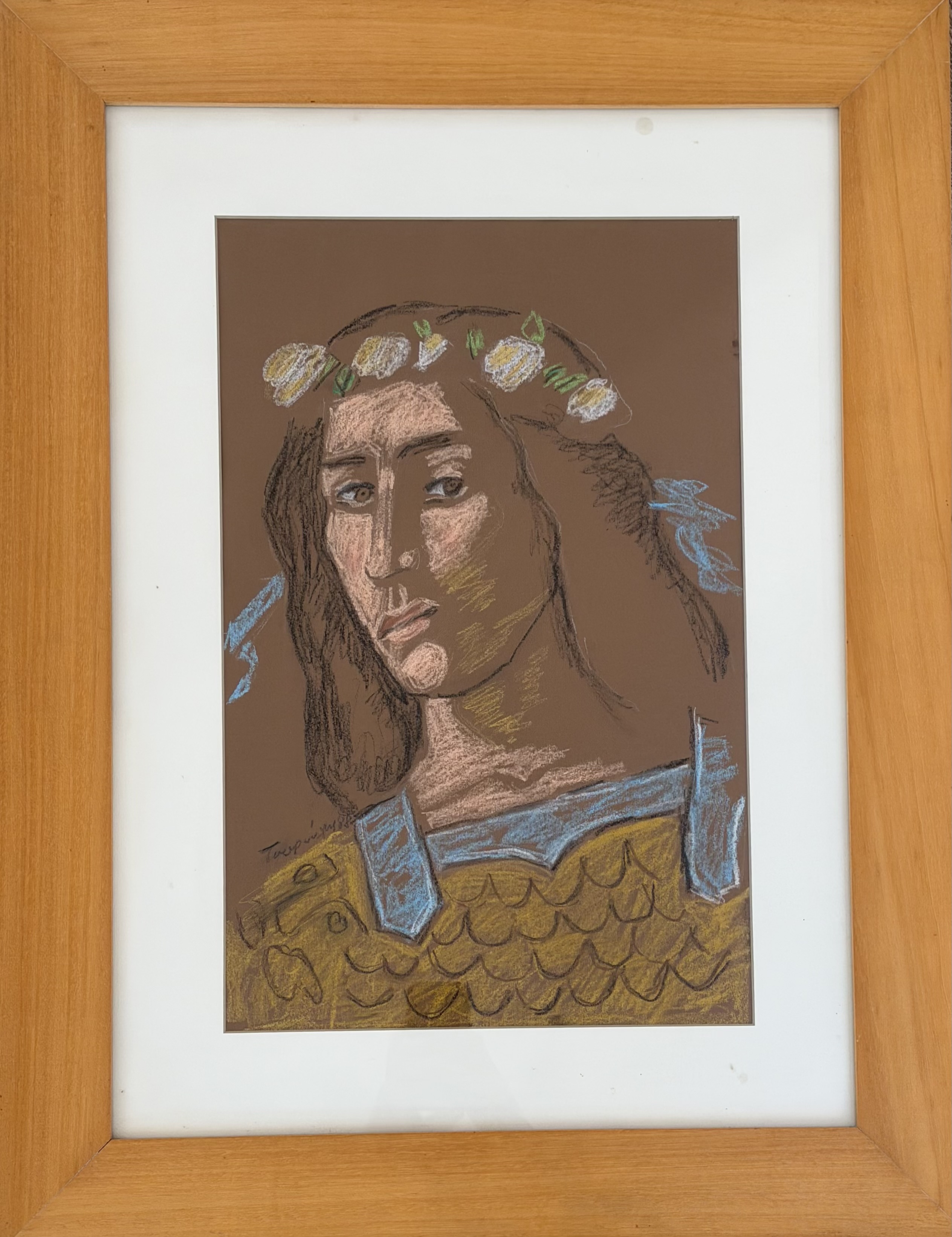  ΓΙΑΝΝΗΣ ΤΣΑΡΟΥΧΗΣ - ΕΡΩΤΟΚΡΙΤΟΣ (1910 - 1989) - GALERIE LEFAKIS
